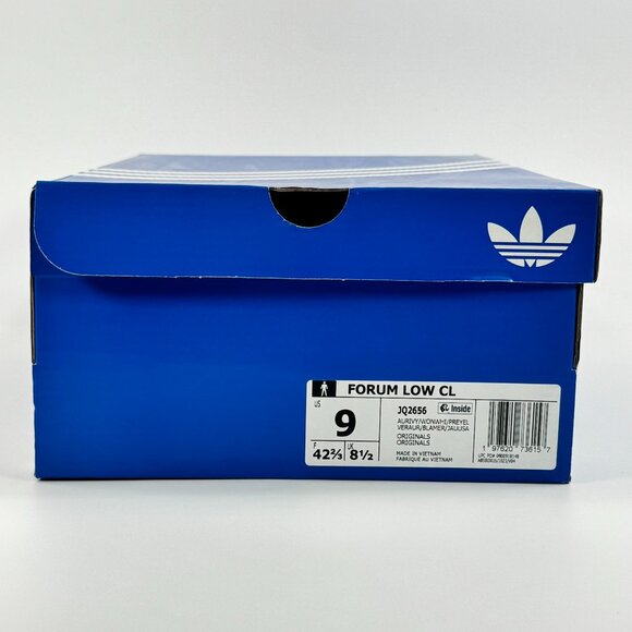 Adidas Forum Low Cl \'Aurora Ivy/Wonder White/Preloved Yellow\' JQ2656 Multi Size main image 2